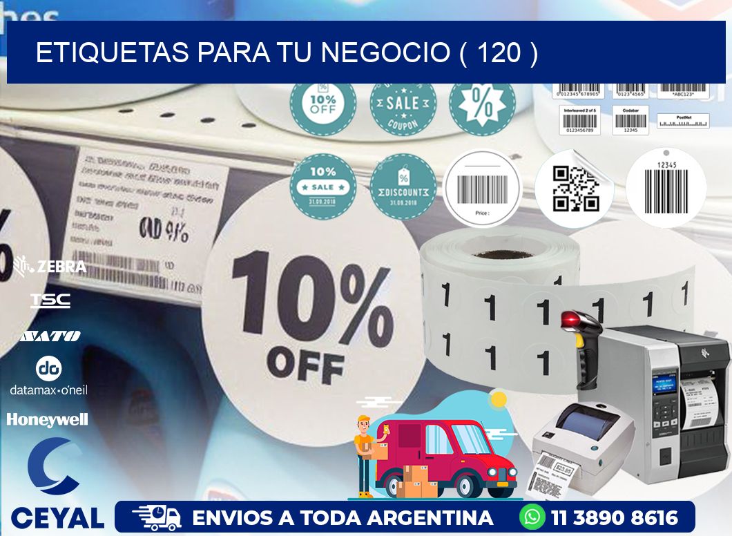 ETIQUETAS PARA TU NEGOCIO ( 120 )