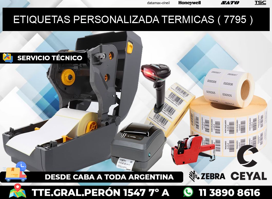 ETIQUETAS PERSONALIZADA TERMICAS ( 7795 )