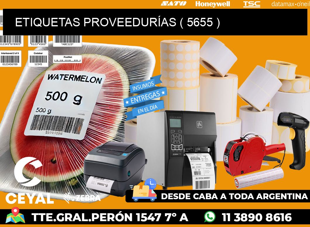 ETIQUETAS PROVEEDURÍAS ( 5655 )