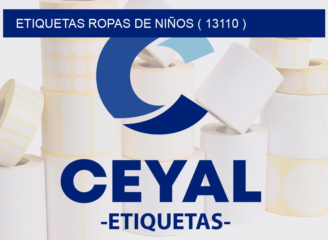 ETIQUETAS ROPAS DE NIÑOS ( 13110 )