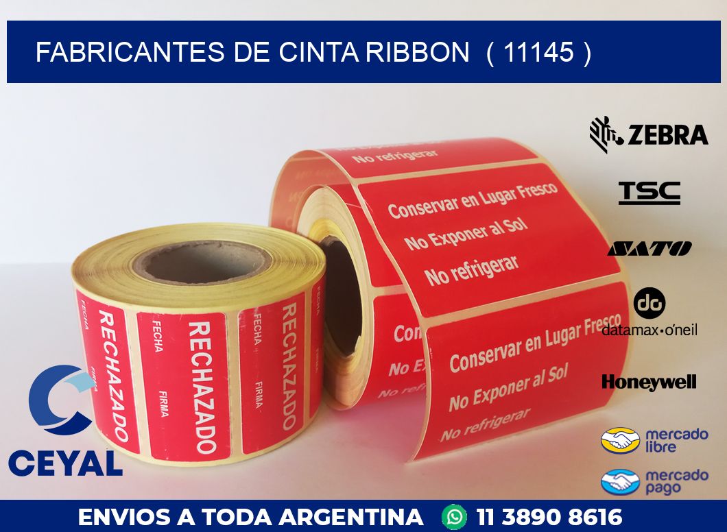 FABRICANTES DE CINTA RIBBON  ( 11145 )