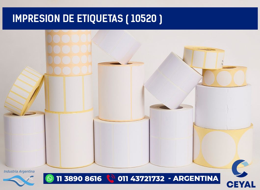 IMPRESION DE ETIQUETAS ( 10520 )
