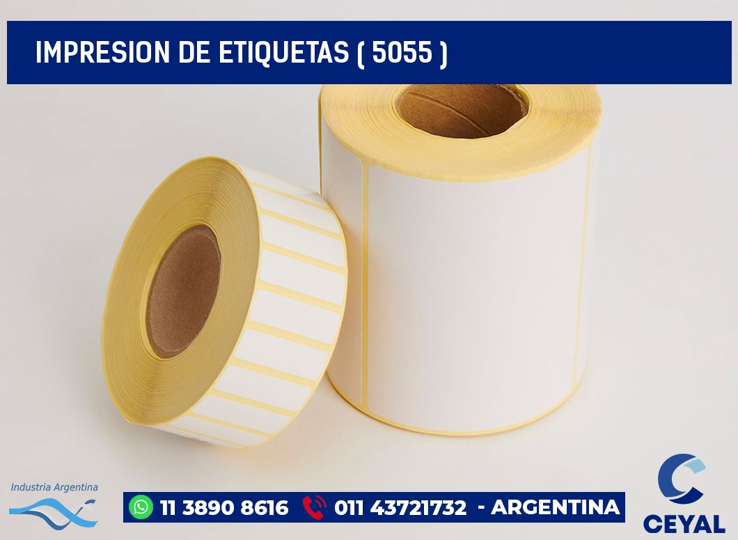 IMPRESION DE ETIQUETAS ( 5055 )