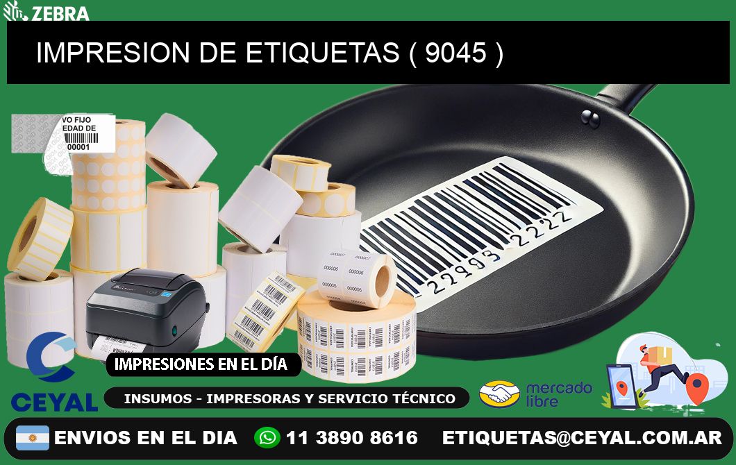 IMPRESION DE ETIQUETAS ( 9045 )