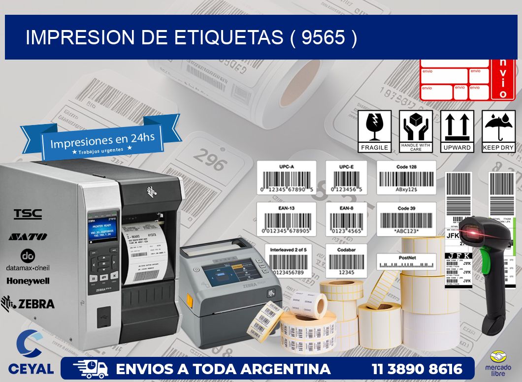 IMPRESION DE ETIQUETAS ( 9565 )
