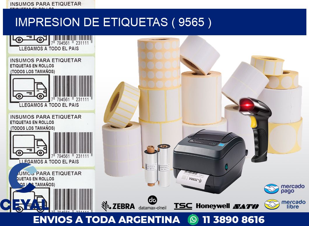 IMPRESION DE ETIQUETAS ( 9565 )
