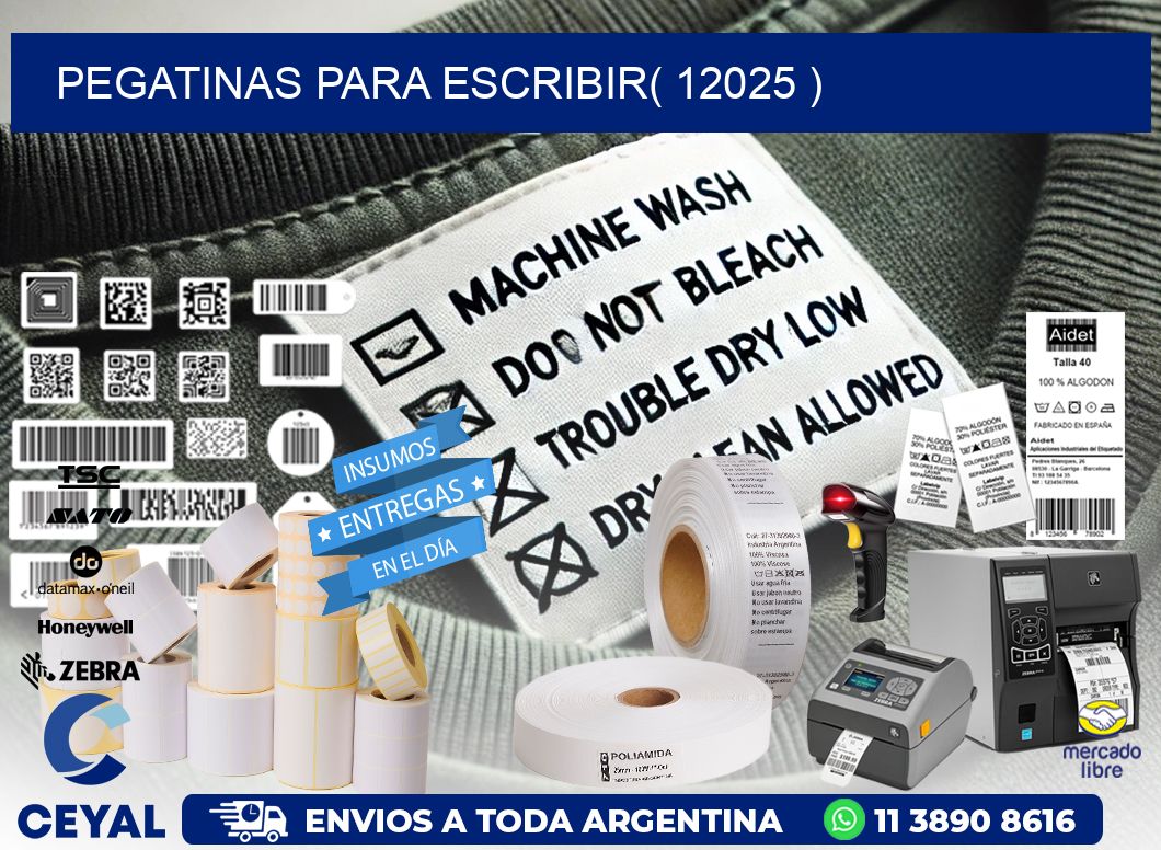PEGATINAS PARA ESCRIBIR( 12025 )