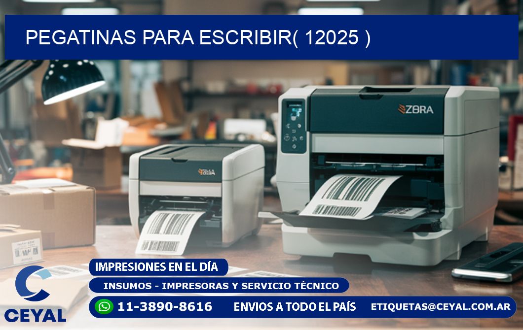 PEGATINAS PARA ESCRIBIR( 12025 )