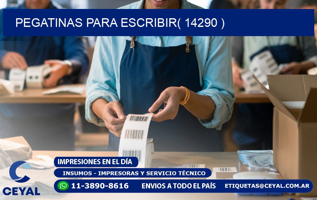 PEGATINAS PARA ESCRIBIR( 14290 )