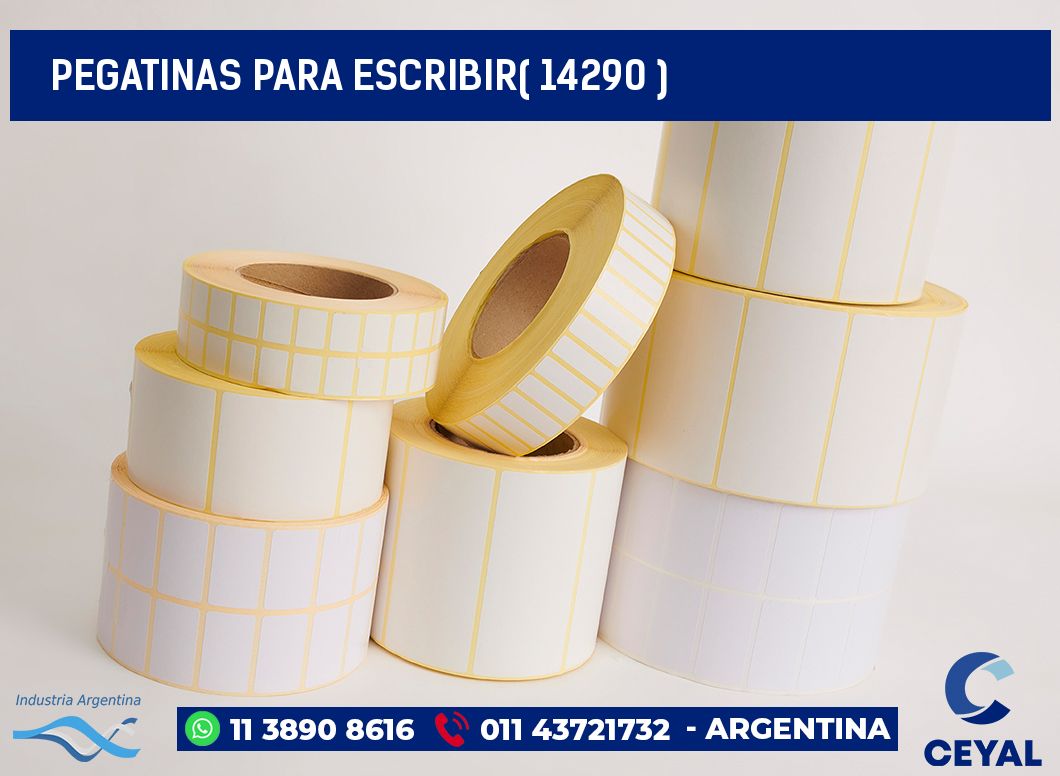 PEGATINAS PARA ESCRIBIR( 14290 )