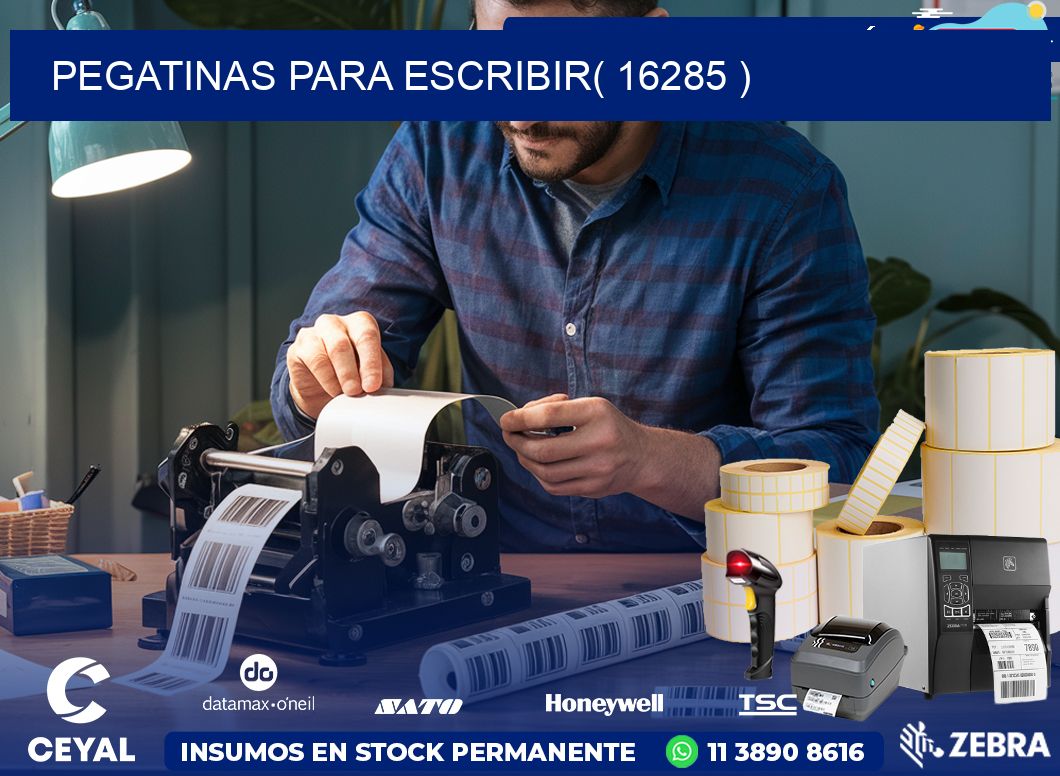 PEGATINAS PARA ESCRIBIR( 16285 )