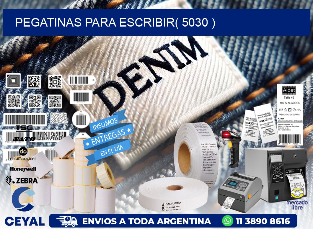 PEGATINAS PARA ESCRIBIR( 5030 )