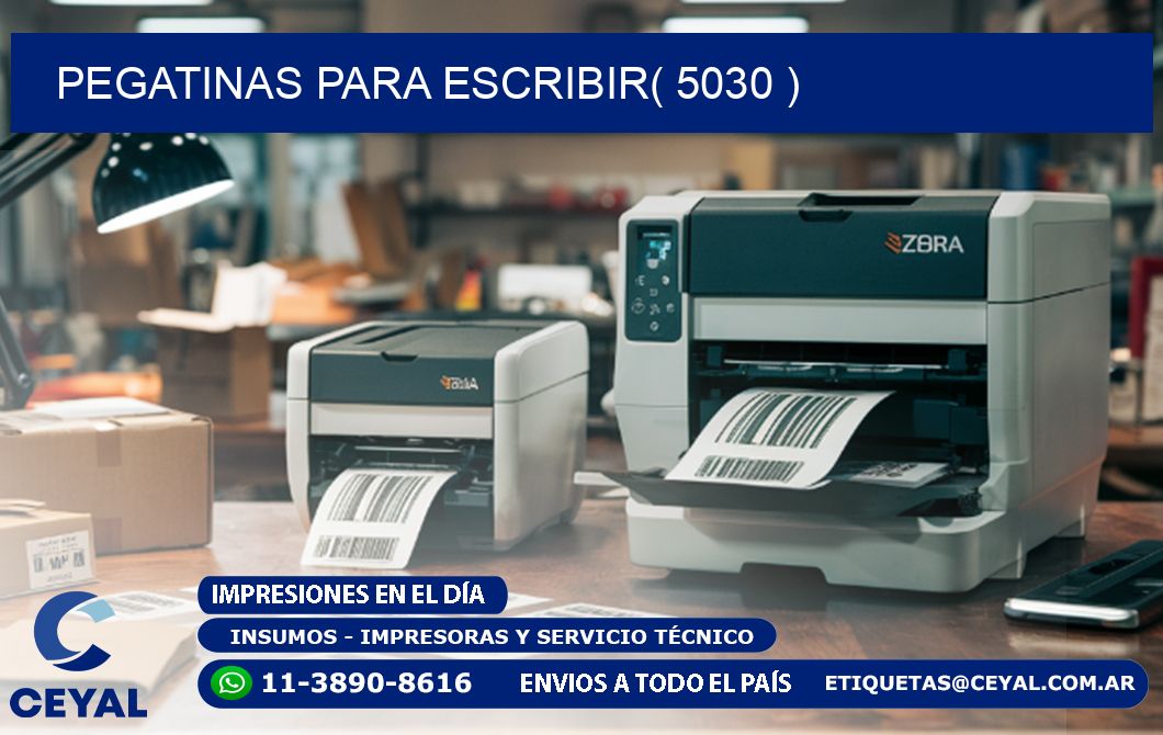 PEGATINAS PARA ESCRIBIR( 5030 )