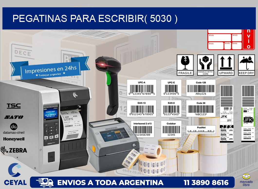PEGATINAS PARA ESCRIBIR( 5030 )