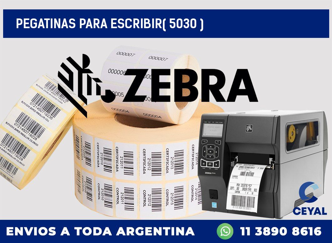 PEGATINAS PARA ESCRIBIR( 5030 )