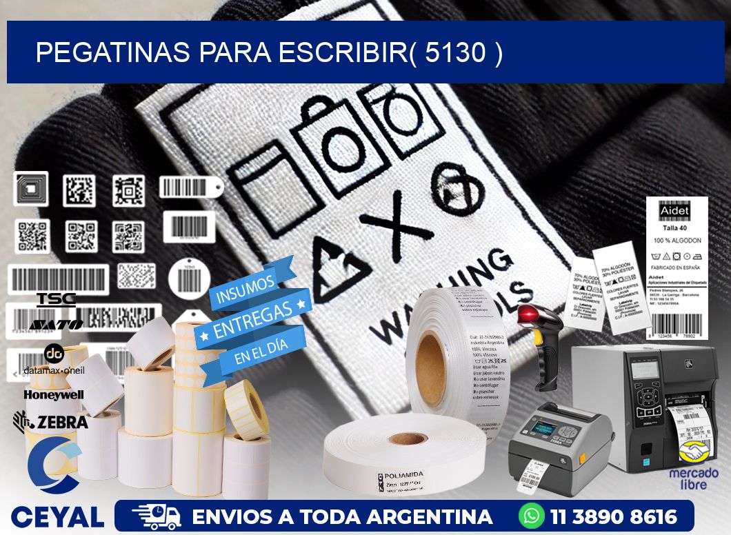 PEGATINAS PARA ESCRIBIR( 5130 )