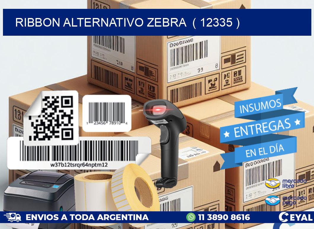 RIBBON ALTERNATIVO ZEBRA  ( 12335 )