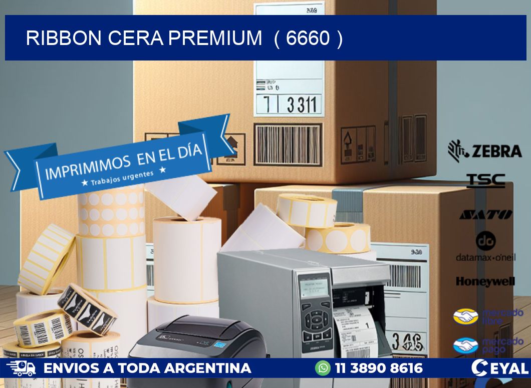 RIBBON CERA PREMIUM  ( 6660 )