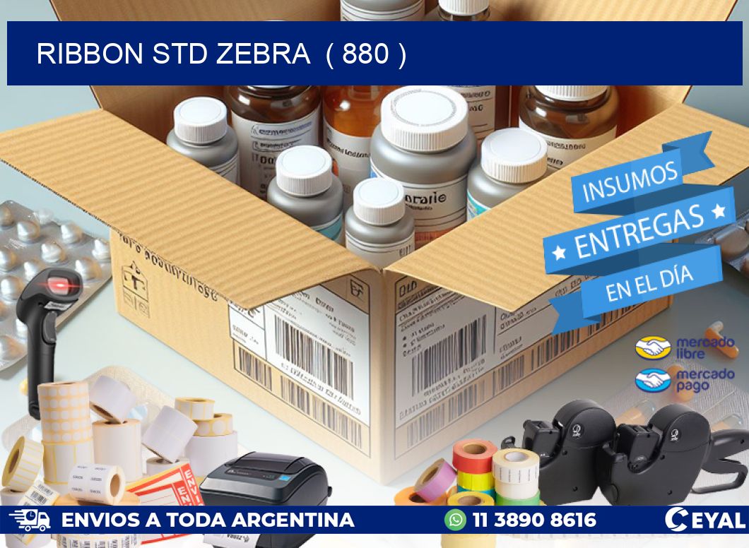 RIBBON STD ZEBRA  ( 880 )