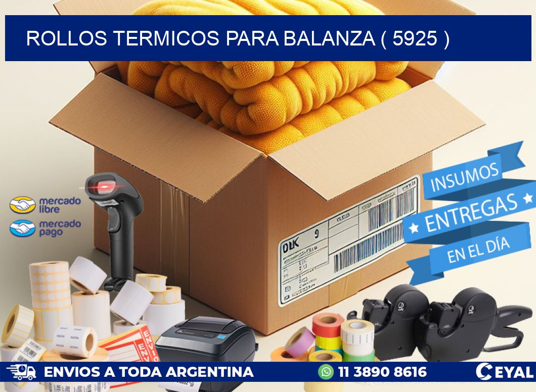 ROLLOS TERMICOS PARA BALANZA ( 5925 )
