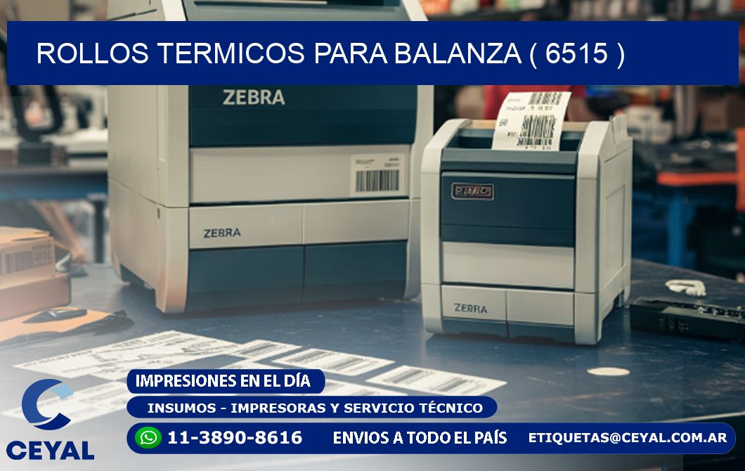 ROLLOS TERMICOS PARA BALANZA ( 6515 )