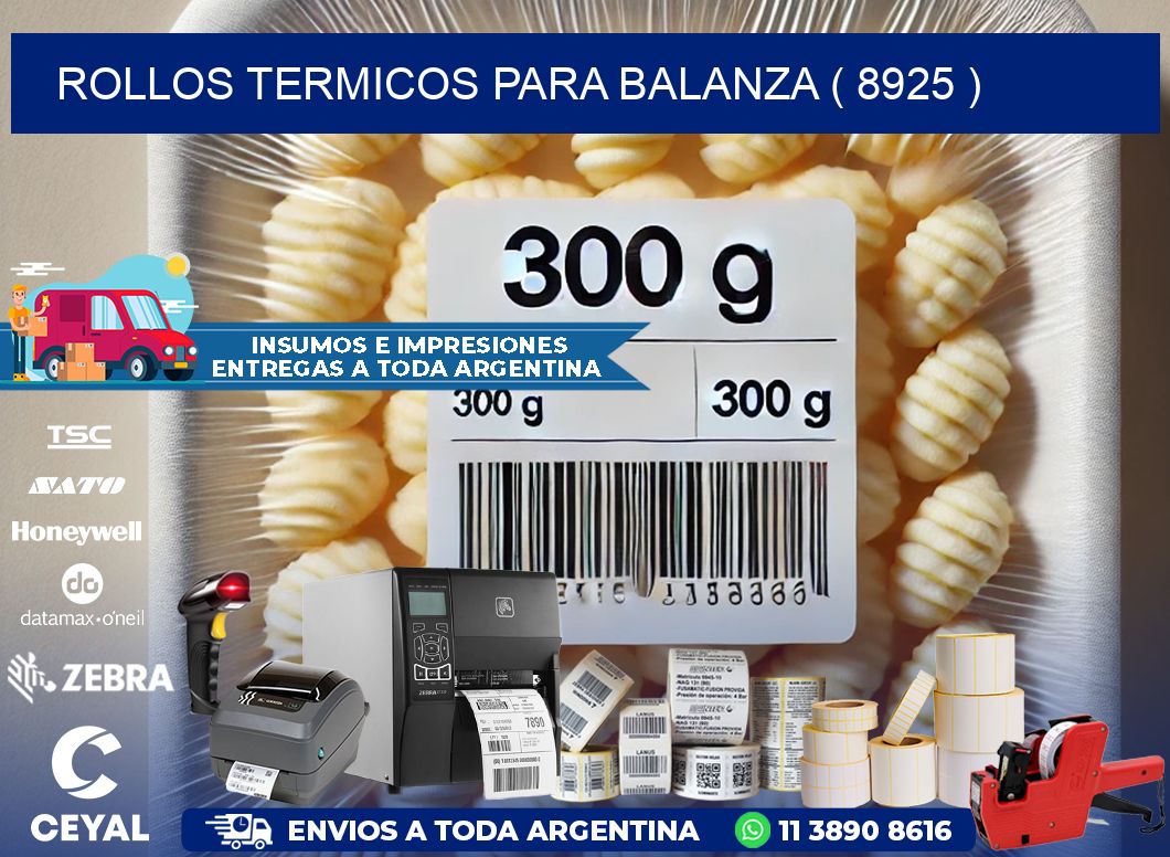 ROLLOS TERMICOS PARA BALANZA ( 8925 )