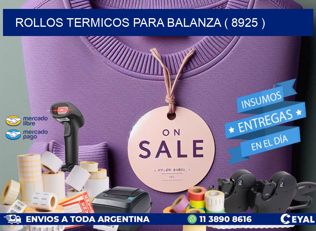 ROLLOS TERMICOS PARA BALANZA ( 8925 )