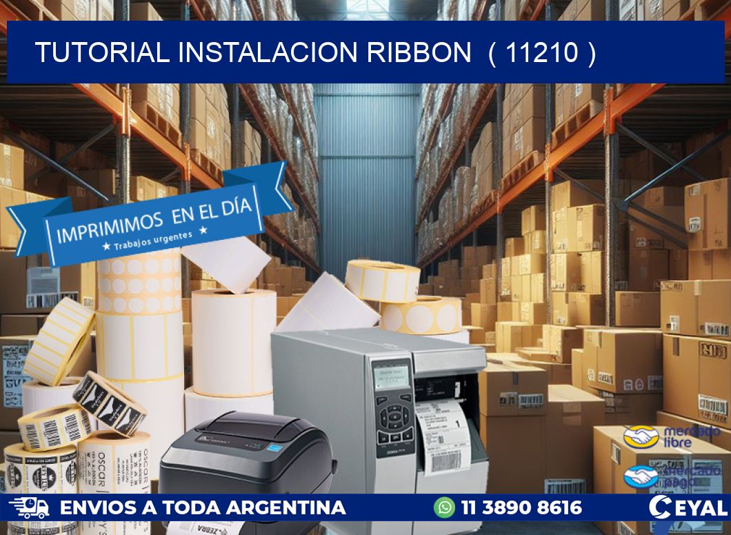 TUTORIAL INSTALACION RIBBON  ( 11210 )