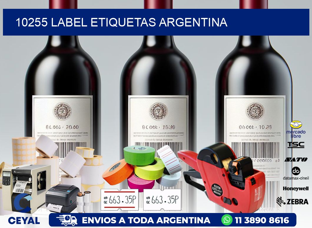 10255 LABEL ETIQUETAS ARGENTINA