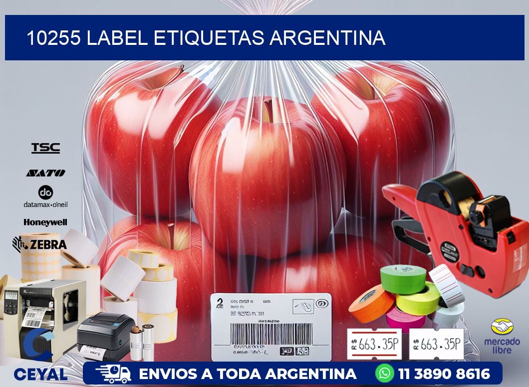 10255 LABEL ETIQUETAS ARGENTINA
