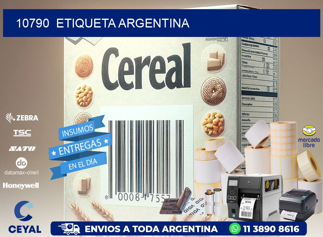 10790  ETIQUETA ARGENTINA