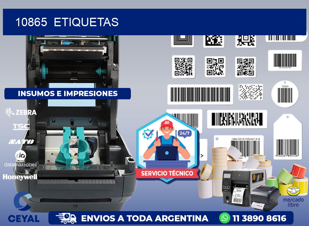 10865  ETIQUETAS
