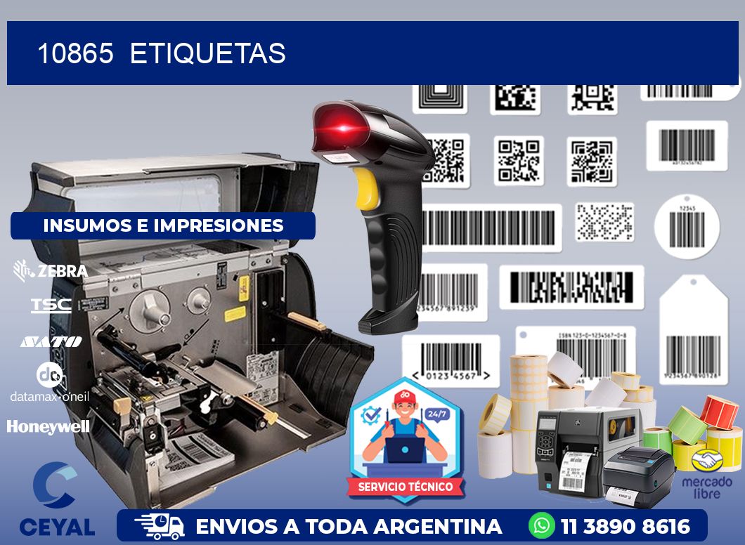 10865  ETIQUETAS