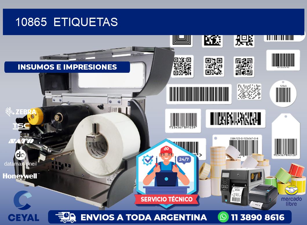 10865  ETIQUETAS