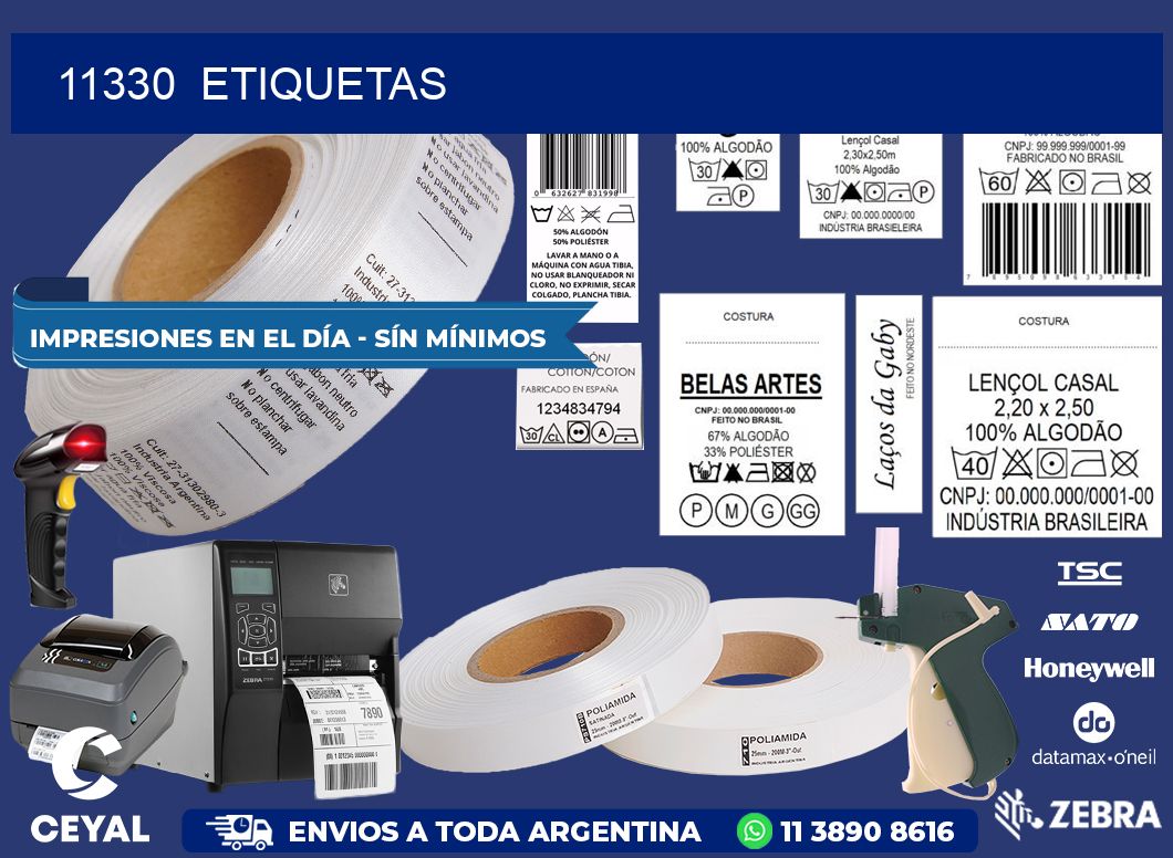 11330  ETIQUETAS