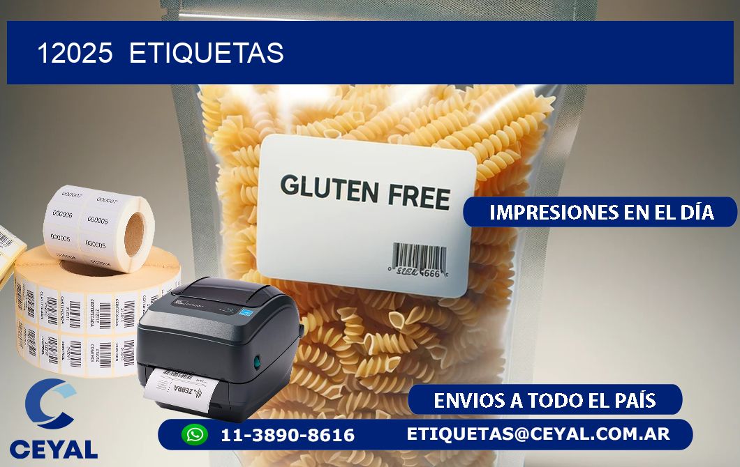 12025  ETIQUETAS