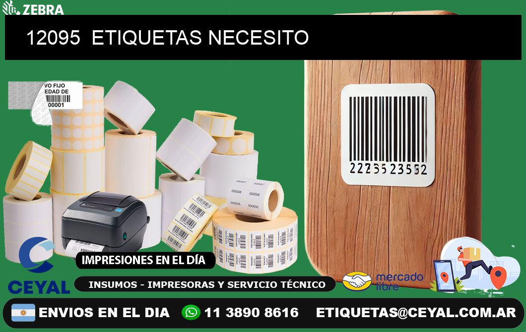 12095  ETIQUETAS NECESITO