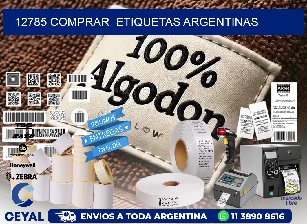 12785 COMPRAR  ETIQUETAS ARGENTINAS