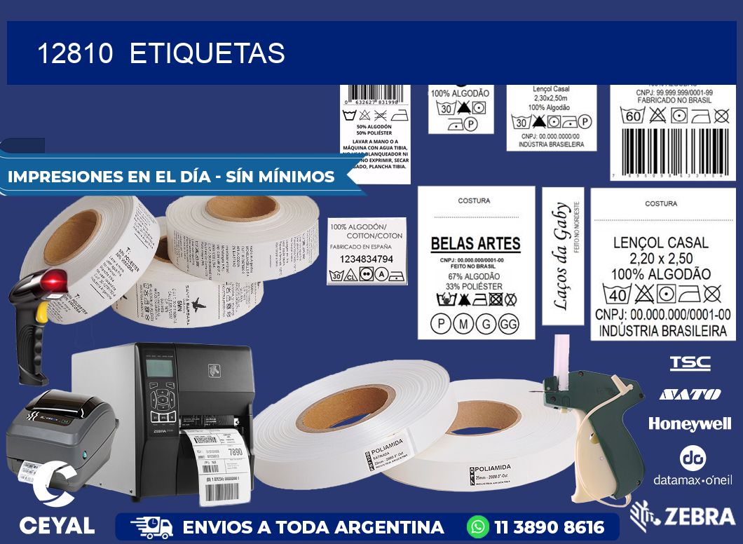 12810  ETIQUETAS