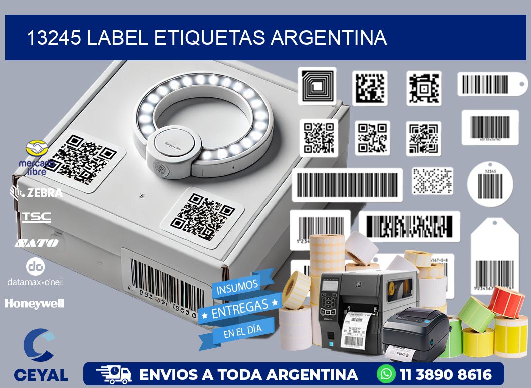 13245 LABEL ETIQUETAS ARGENTINA
