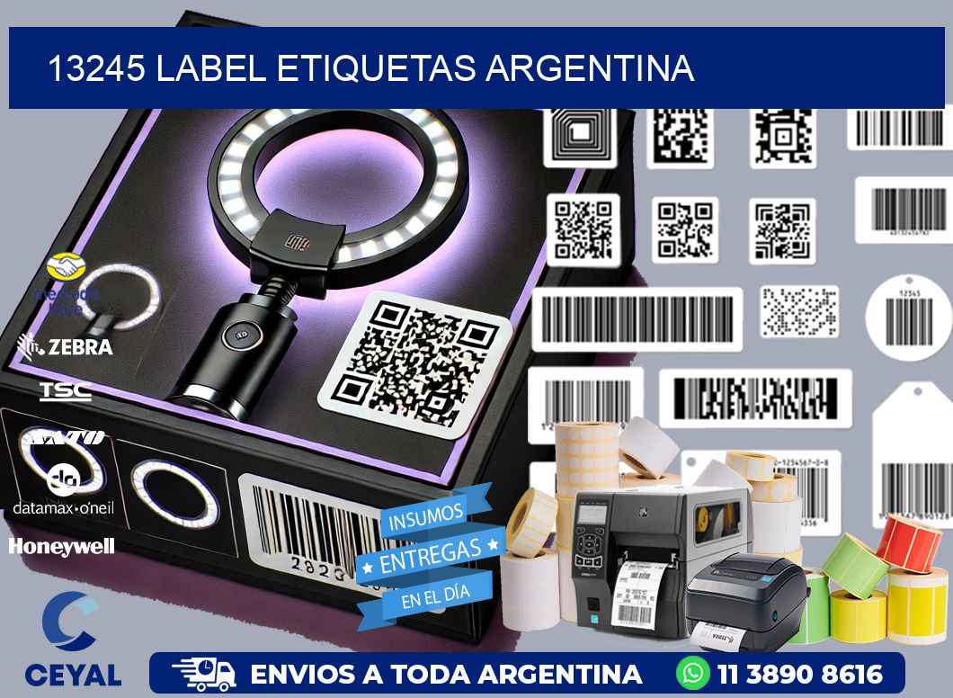 13245 LABEL ETIQUETAS ARGENTINA