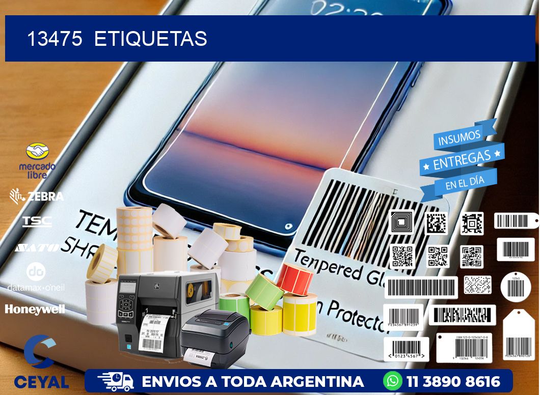 13475  ETIQUETAS