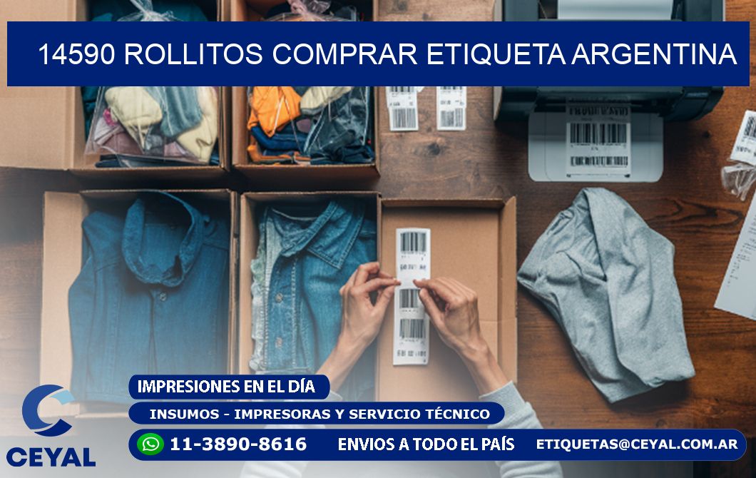 14590 ROLLITOS COMPRAR ETIQUETA ARGENTINA