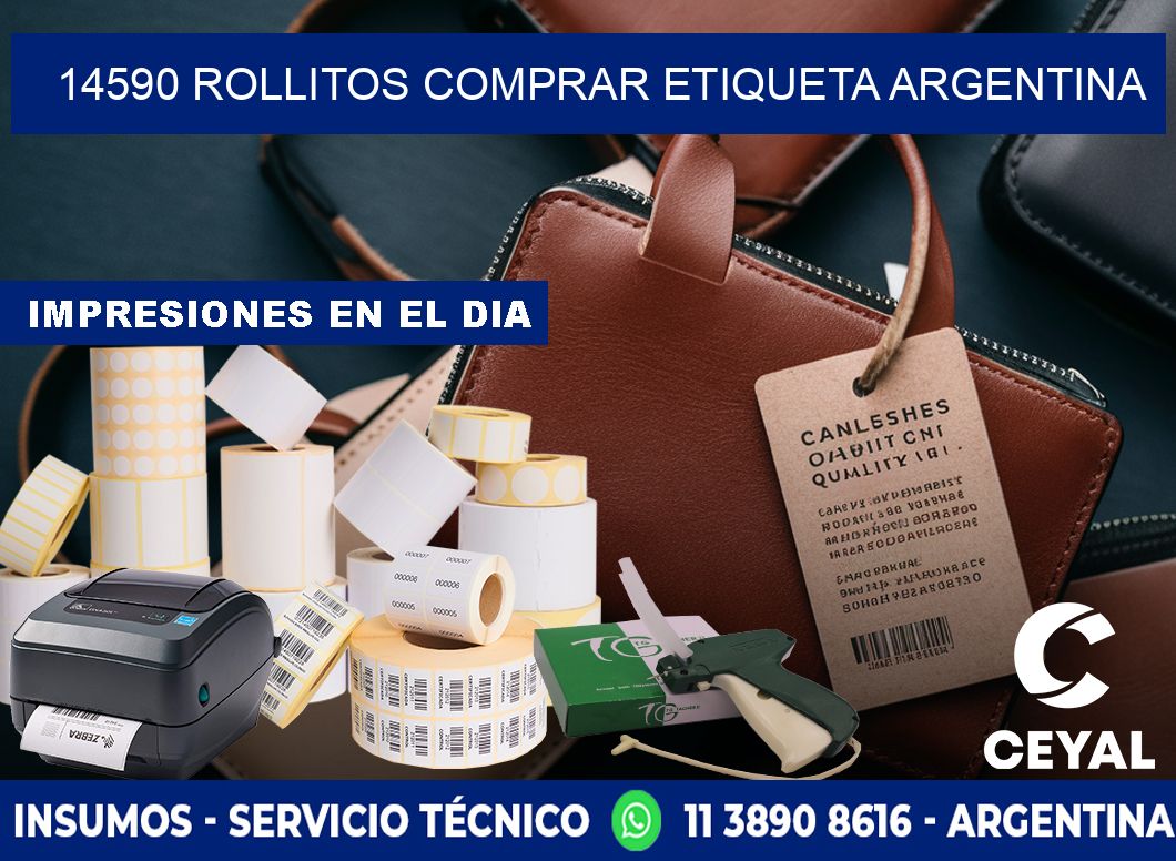 14590 ROLLITOS COMPRAR ETIQUETA ARGENTINA