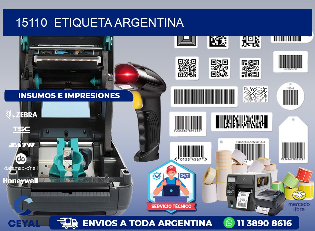 15110  ETIQUETA ARGENTINA