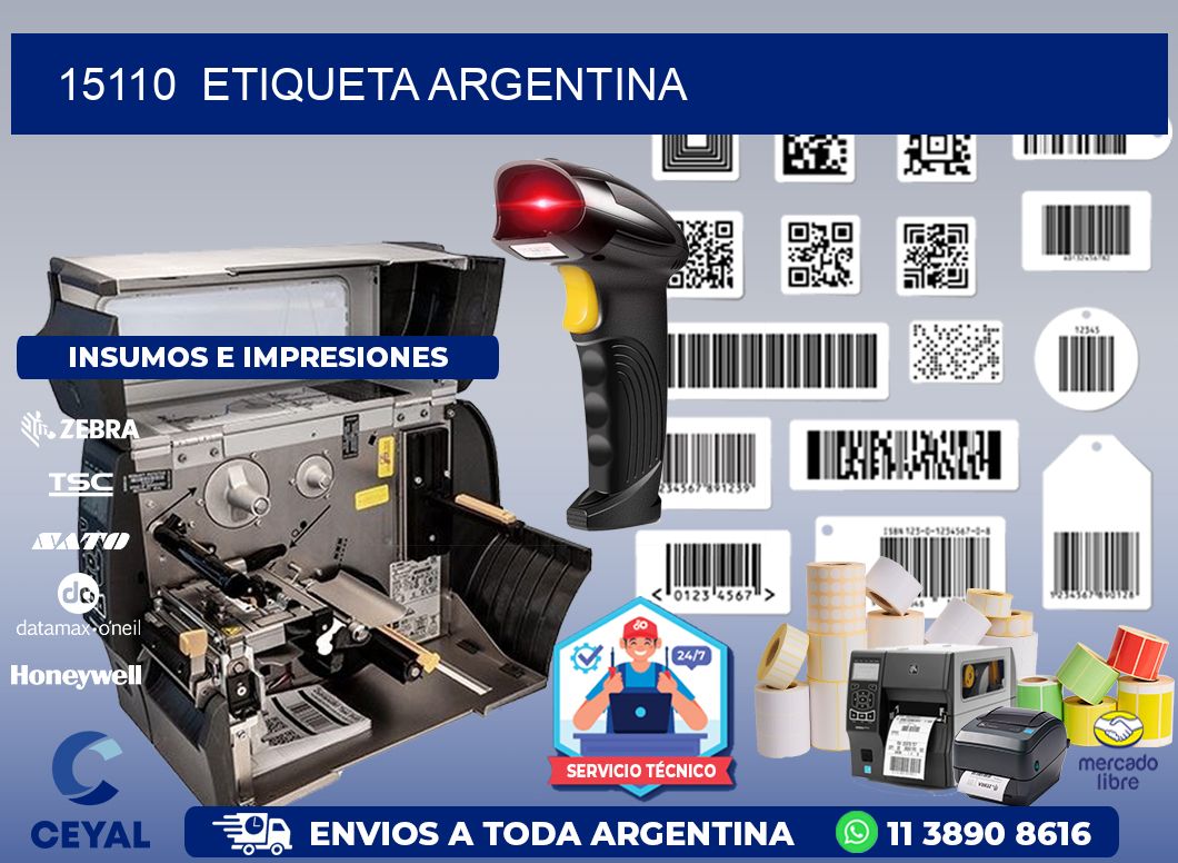 15110  ETIQUETA ARGENTINA