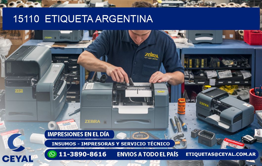 15110  ETIQUETA ARGENTINA