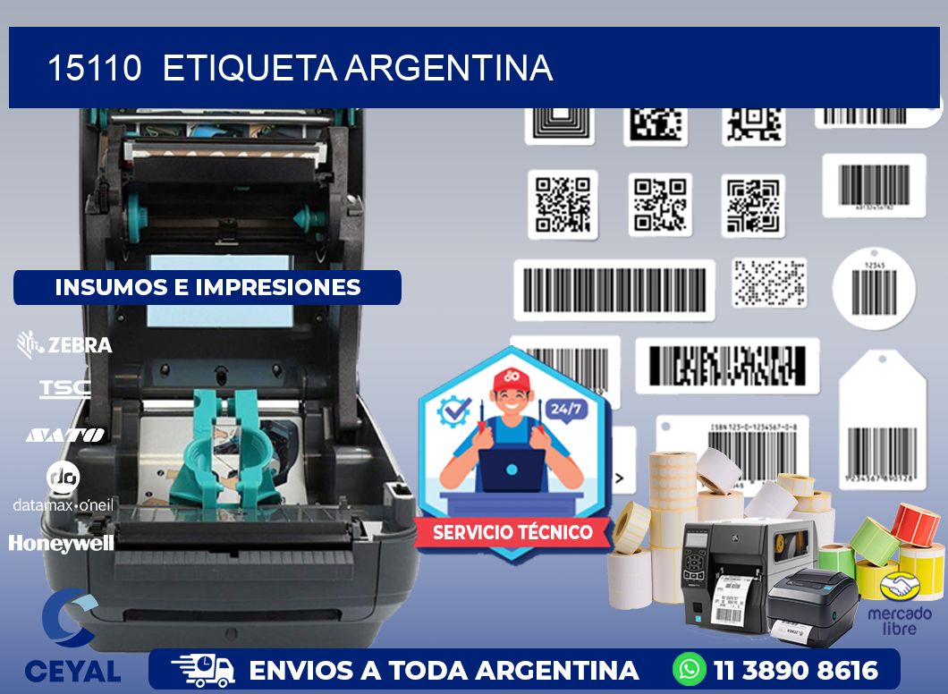 15110  ETIQUETA ARGENTINA