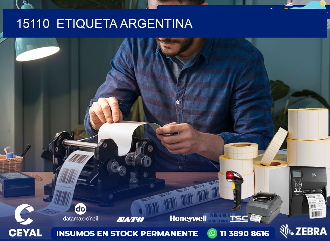 15110  ETIQUETA ARGENTINA