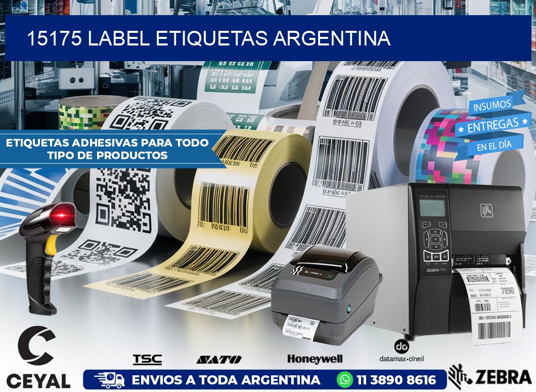 15175 LABEL ETIQUETAS ARGENTINA